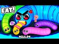 Becoming a MEGA SNAKE in Roblox Slither.io!