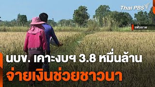 นบข. เคาะงบฯ 3.8 หมื่นล้านบาท จ่ายเงินช่วยชาวนา | วันใหม่ ไทยพีบีเอส | 26 พ.ย. 67