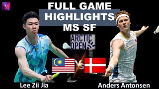 Lee Zii Jia (MAS) vs Anders Antonsen (DEN) | MS SF Arctic Open 2023