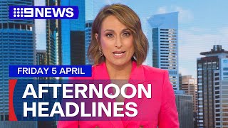 Intense rain lashes east coast; Federal government to reshape defence strategy | 9 News Australia