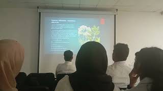 Chechen state medical University 1st year student medicinal plant lecture.