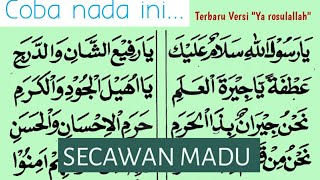 SECAWAN MADU versi SHOLAWAT DIBAIYAH || ya rosulallah salamun alaik