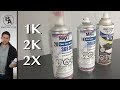 The difference between 1K, 2K, and 2X clear coat