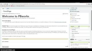 PBworks Basic Features
