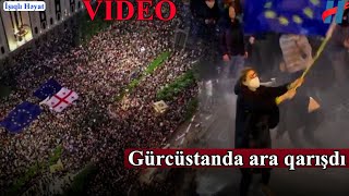 Gürcüstanda ara qarışdı - ABŞ-dən Gürcüstana sanksiya xəbərdalığı