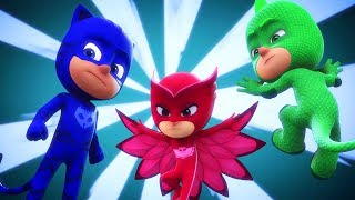 睡衣小英雄 第1季 | 精选合集 | 可怕的机器人小英雄们 | PJ Masks Chinese | 动画片