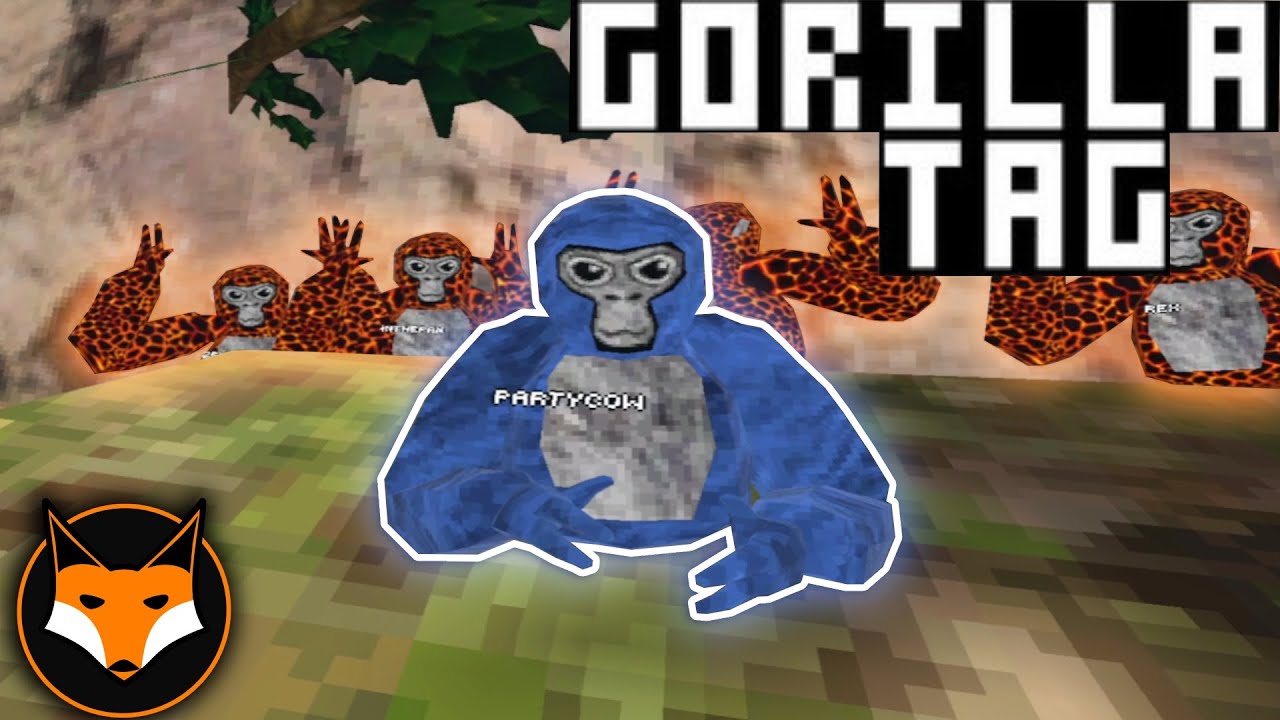 Monkeys Play Vr Gorilla Tag Youtube