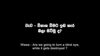 Episode 4: වැව විනාශ වීමට ඉඩහැර බලා සිටිමු ද ? Are we going to turn a blind eye #Gammadda #Wewa