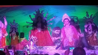 चलने वाली दुर्गा जी बस्ती!! Basti durga puja 🙏