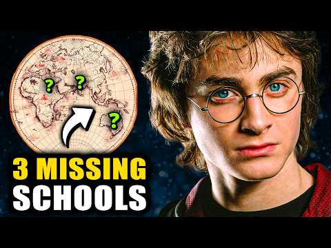 What are the 3 schools in Harry Potter?