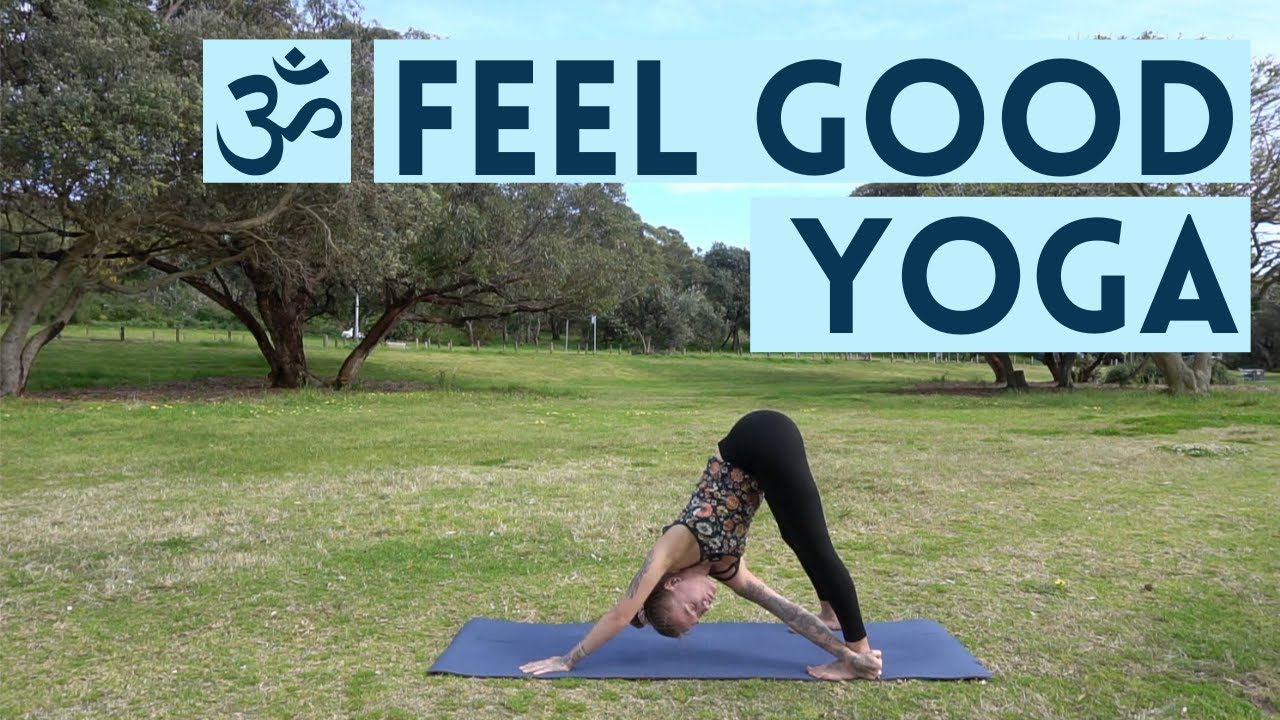 20 Minute Feel Good Flow | Energizing Full Body Yoga Practice - YouTube