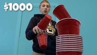 Real Life Trick Shot Challenge 2 for $1,000 | That's Amazing