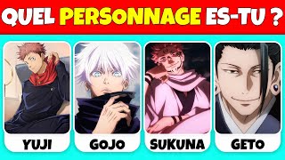 Quel PERSONNAGE de JUJUTSU KAISEN es-tu ?🔥 | Yuji, Satoru, Sukuna, Megumi, Nobara