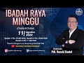 Ibadah Online Minggu 11 Agustus 2024 | Pdt Ronald Daniel