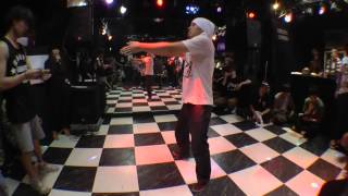 ネオたん vs くにとび preliminary FREESTYLE / RUN UP! vol.15.5 DANCE BATTLE