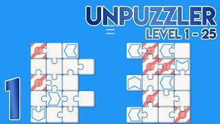 UnpuzzleR Level 1 to 25 Classic Mode - Gameplay Walkthrough Part 1