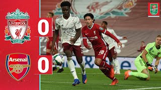 Highlights: Liverpool 0-0 Arsenal | Reds go out on penalties
