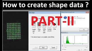 Part-II | How to create shape data of IC using M-Edit in FUJI NXT Pick and place mounter machine