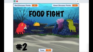 Food Fight Game in Scratch (Tutorial) | Part 2