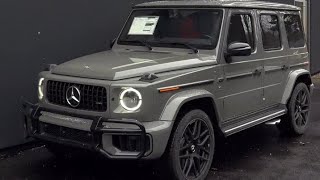 NewCar 2025 - Mercedes AMG G63 IN ARABIAN GREY - Interior \u0026 Exterior