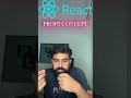 how props works in react js #props #react #web #development