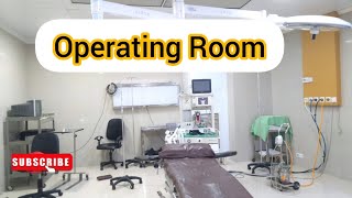 অপারেশন রুমে কি কি  থাকে। The Operation room.  #operationtheatre.#5minute school of nursing.