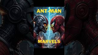 Ant-Man Vs Marvels Carecters What The Hell #spiderman #marvel #shorts