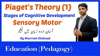 Piaget's  Theory  of Cognitive Development Stages  || Sensorimotor stage  in Urdu Part 1