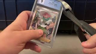 How to crack a CGC Pokémon slab to resub to PSA!  Let’s find out who is really the toughest grader!