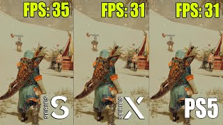 Monster Hunter Wilds Technical Review on Xbox Series S vs. X vs. PS5