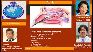 ACNS Webinar - July 11- Basic Anatomy for Endoscopic Endonasal Approaches