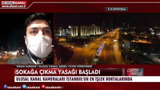 31 ilde sokağa çıkma yasağı başladı! İstanbul Çağlayan'da son durum