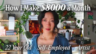 How I Make Money as a Cozy Self-Employed Artist ✿ The BIG Q&A: Finance, Taxes, S