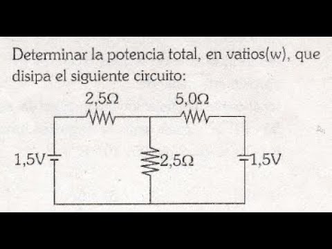 Potencia Disipada Y Entregada - Ejercicio De Circuitos Eléctricos - YouTube