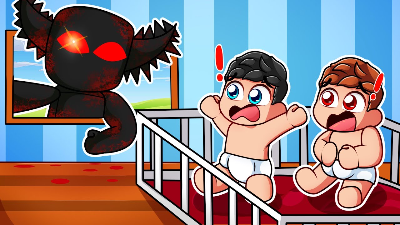 Atrapados En La Guardería Maldita De Bebés En Roblox Youtube