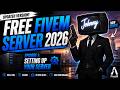 How To make a Free FiveM Server 2026