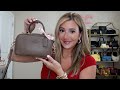 New Coach Satchel Bag Dark Stone Full Review & What Fits! 🌹