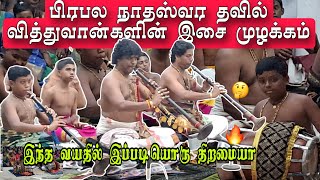 நாதஸ்வர தவில் வித்துவான்களின் இன்னிசை கானங்கள்#nathaswaram