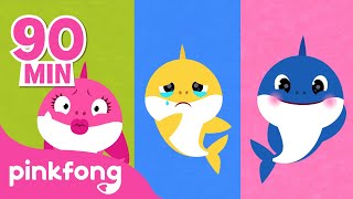If Sharks are Happy + More | Baby Shark Songs Compilation | Pinkfong Kids Songs
