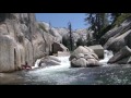 Kayaking Upper Chery Creek in California part 1