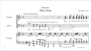 ALTO -2 Dies irae- full version verdi requiem chorus score