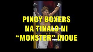 PINOY BOXERS NA TINALO NI \