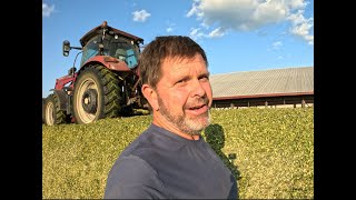 Fall Harvest Has Begun - Chopping Corn - Filling The Trench - Checking Fields