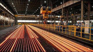 How to Make a 6.2km Long Solid Rebar from 100% Scrap Metal