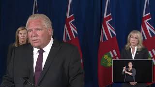 Premier Ford provides a COVID-19 update | July 15