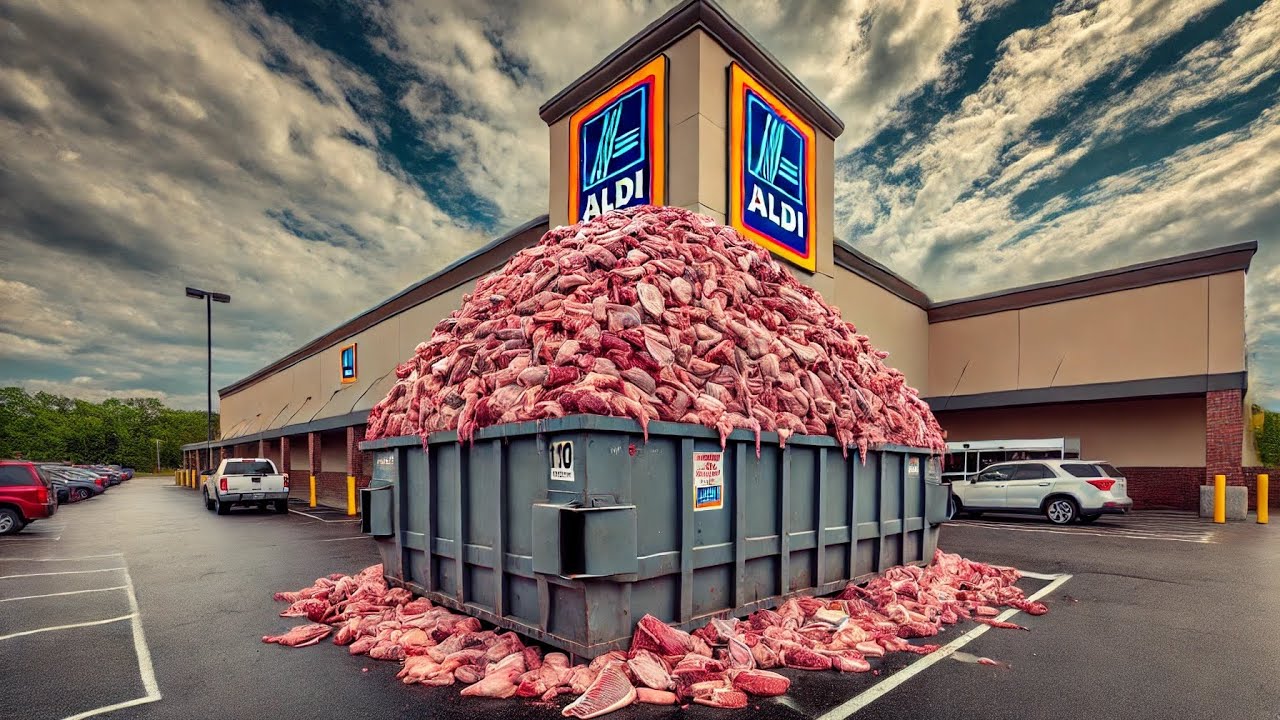 Dumpster Diving Aldi 486 Youtube