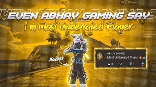 Even Abhay Gaming Say I'm Most Underrated Player 🔥 | APPLE IPad MiNi 5 | Dyno Legend
