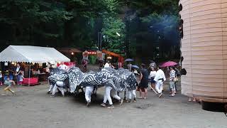 川原沢巨四王神社前夜祭:2018:06