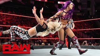 Sasha Banks, Ember Moon & Alexa Bliss vs. The Riott Squad: Raw, June 4, 2018
