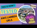 lambda function url for micro services | dont miss this demo and free downloadable code